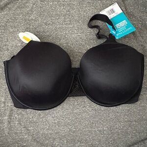 Vanity Fair Black Full Coverage Bra